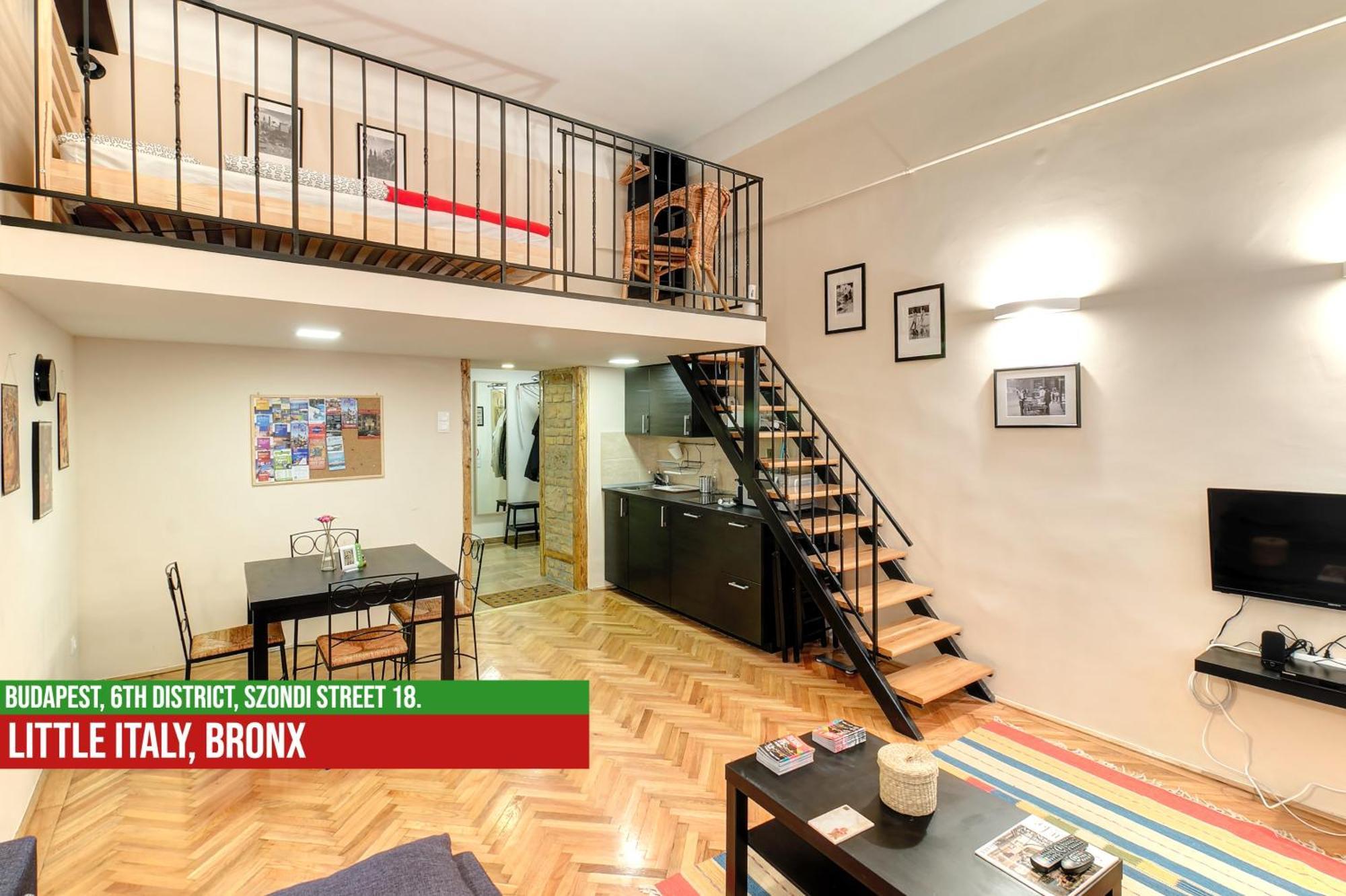 Little Italy Bronx Apartment Budapest Esterno foto